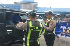 Satlantas Polres Kampar Gencarkan Sosialisasi Pemutihan Pajak Kendaraan di Jalan Raya
