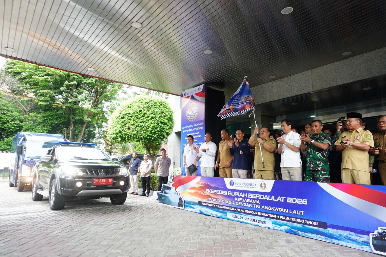 Lepas Tim Ekspedisi Rupiah Berdaulat 2026, SF Hariyanto Pastikan Uang Layak Edar Jangkau Wilayah 3T