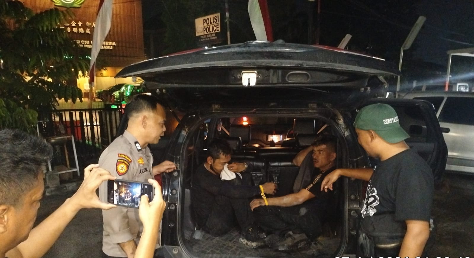 Dua Tersangka Percobaan Pencurian Kabel PLN di Siak Diamankan di Pekanbaru
