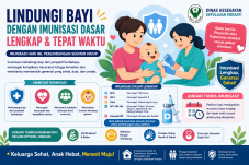 Dinkes Meranti Ajak Orang Tua Lengkapi Imunisasi Dasar Tepat Waktu untuk Lindungi Bayi dari Penyakit Berbahaya