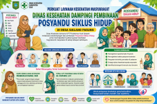 Perkuat Layanan Kesehatan Masyarakat, Dinas Kesehatan Dampingi Pembinaan Posyandu Siklus Hidup di Desa Sialang Pasung