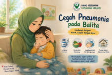 Pencegahan Pneumonia pada Balita, Dinas Kesehatan Kepulauan Meranti Ajak Orang Tua Perkuat Perlindungan Sejak Dini