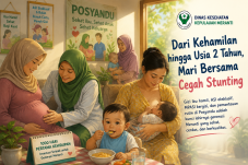 Dinas Kesehatan Meranti Ingatkan Pentingnya 1.000 Hari Pertama Kehidupan untuk Cegah Stunting